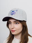 Бейсболка MITCHELL NESS арт. 6HSSMM19363-CHOGYHT Charlotte Hornets NBA (светло-серый)